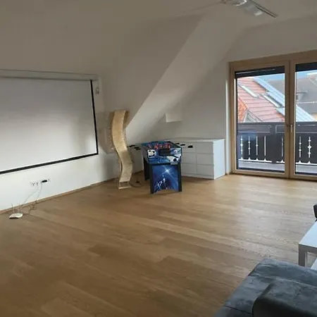 Salzburg-loft Im Stadtteil Leopoldskron-moos 120qm Mit Balkon & Untersbergblick 잘츠부르크