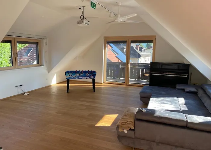 Nicht Mehr Verfuegbar Salzburg-loft Im Stadtteil Leopoldskron-moos 120qm Mit Balkon & Untersbergblick شقة