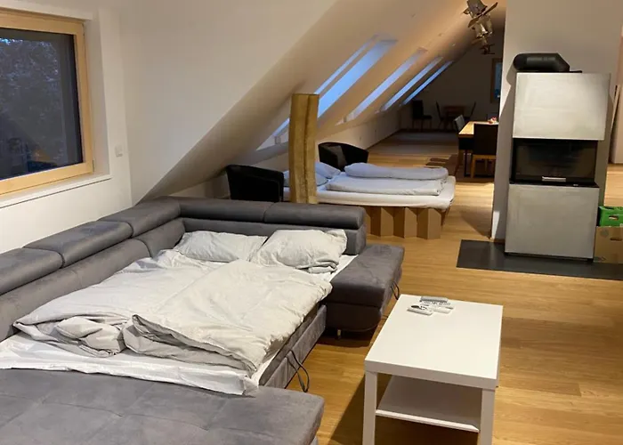Appartement Nicht Mehr Verfuegbar Salzburg-loft Im Stadtteil Leopoldskron-moos 120qm Mit Balkon & Untersbergblick Salzburg