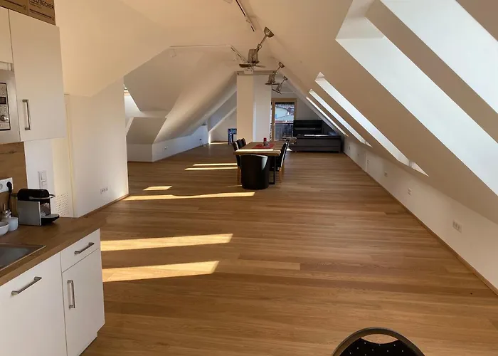 アパート Nicht Mehr Verfuegbar Salzburg-loft Im Stadtteil Leopoldskron-moos 120qm Mit Balkon & Untersbergblick *